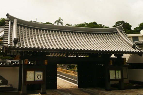 いぶし瓦 万松院